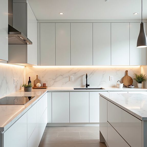 balanced lighting for kitchens