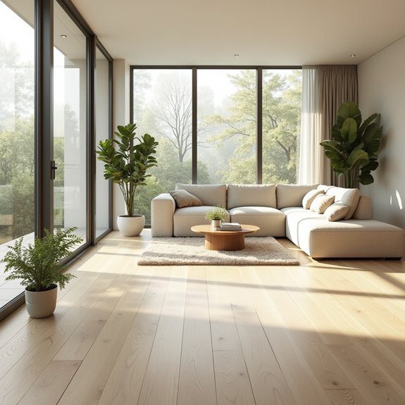 bright durable white oak