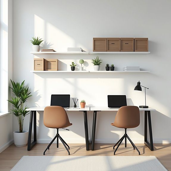 collaborative and organized workspace