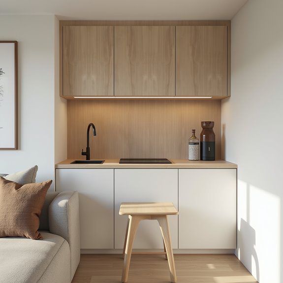 concealed workspace for multitasking