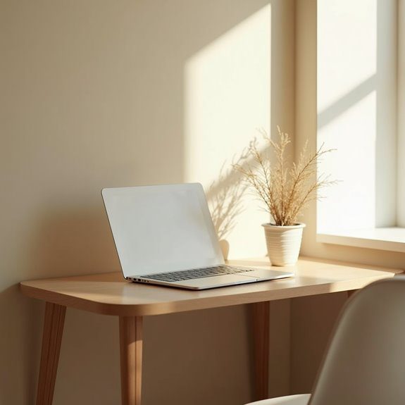 cozy office soft furnishings