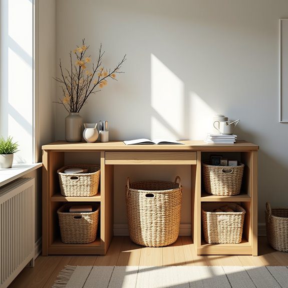 cozy stylish organized storage