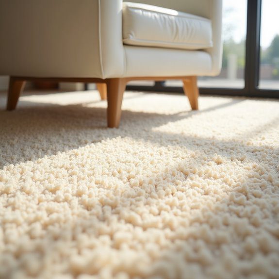 cozy stylish plush carpeting