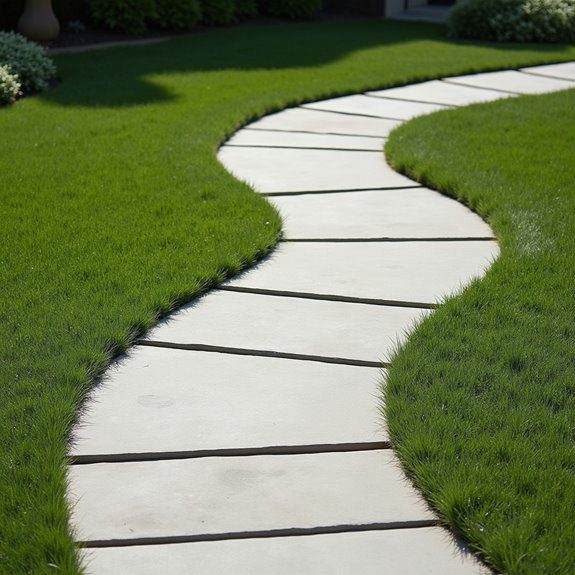 curved pathway landscaping ideas