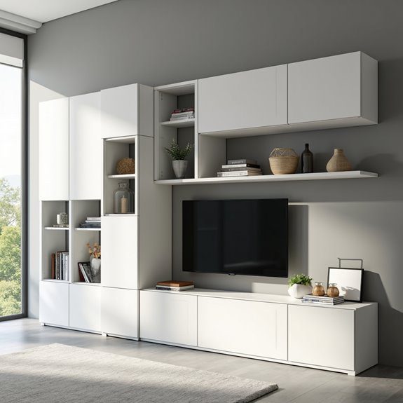 customizable modular tv units