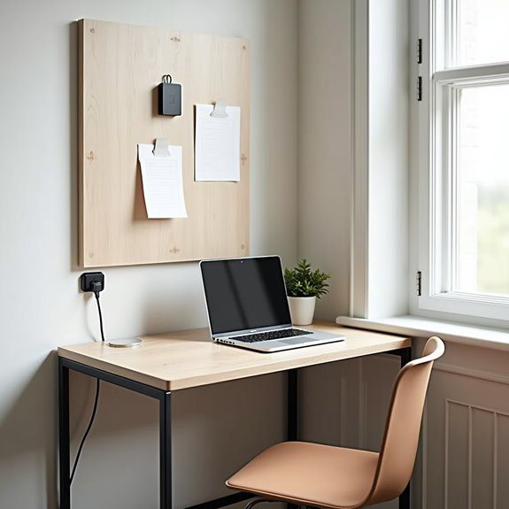 efficient corner workstation setup
