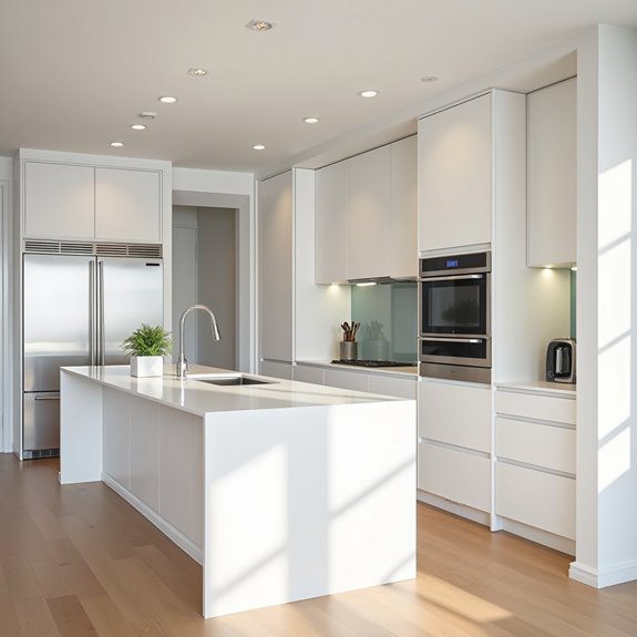 energy efficient white kitchen appliances