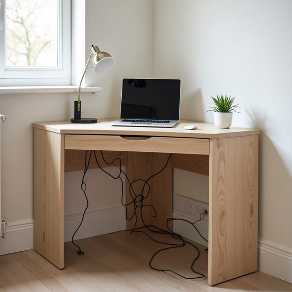ergonomic corner desk solution