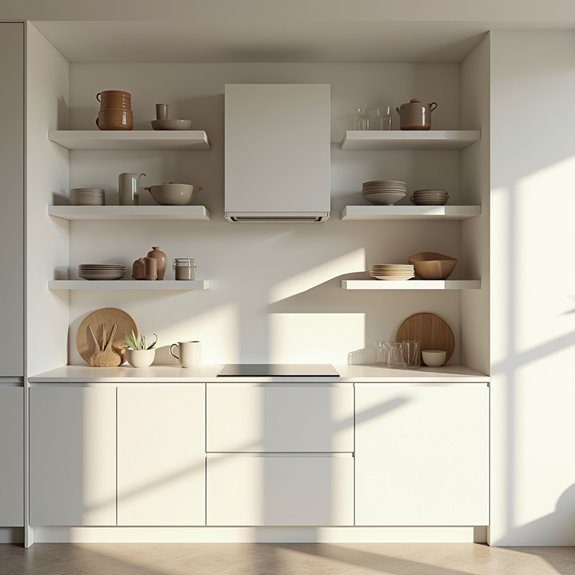 open front cabinetry charm