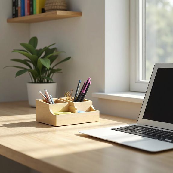 organize office supplies efficiently