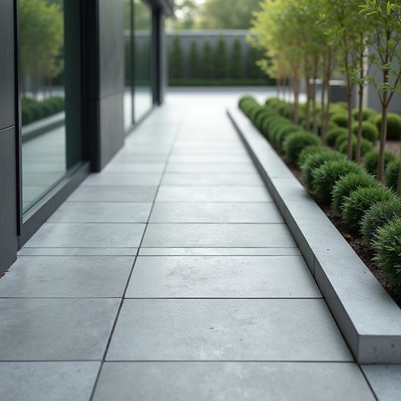 sleek modern durable walkways