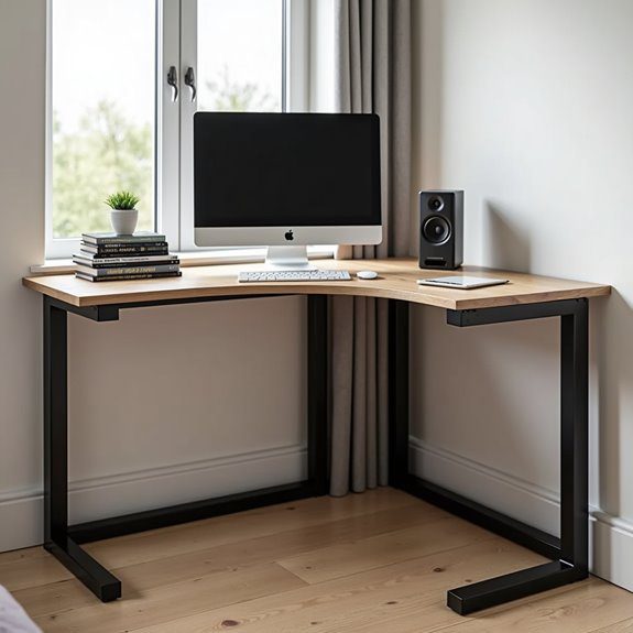 sturdy corner desk solution