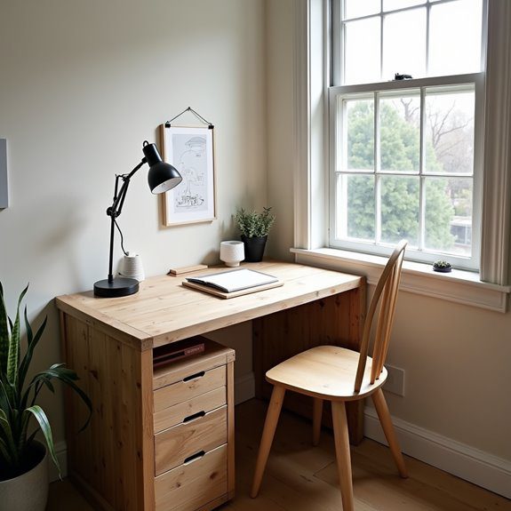 upcycled vintage desk solutions