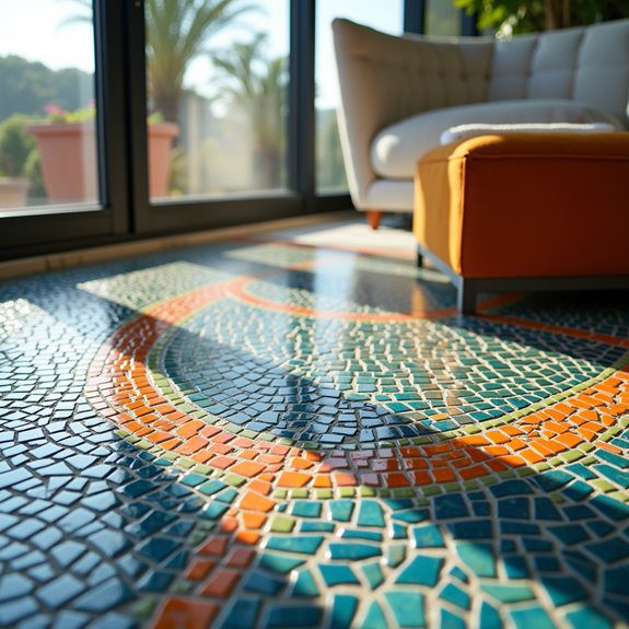 vibrant living room makeover