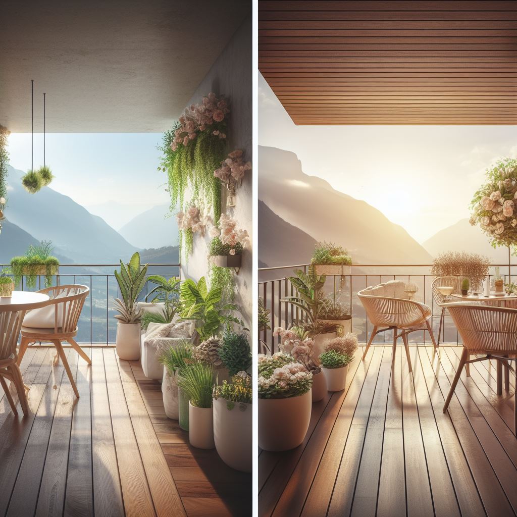 The Differences Between a Balcony vs Terrace