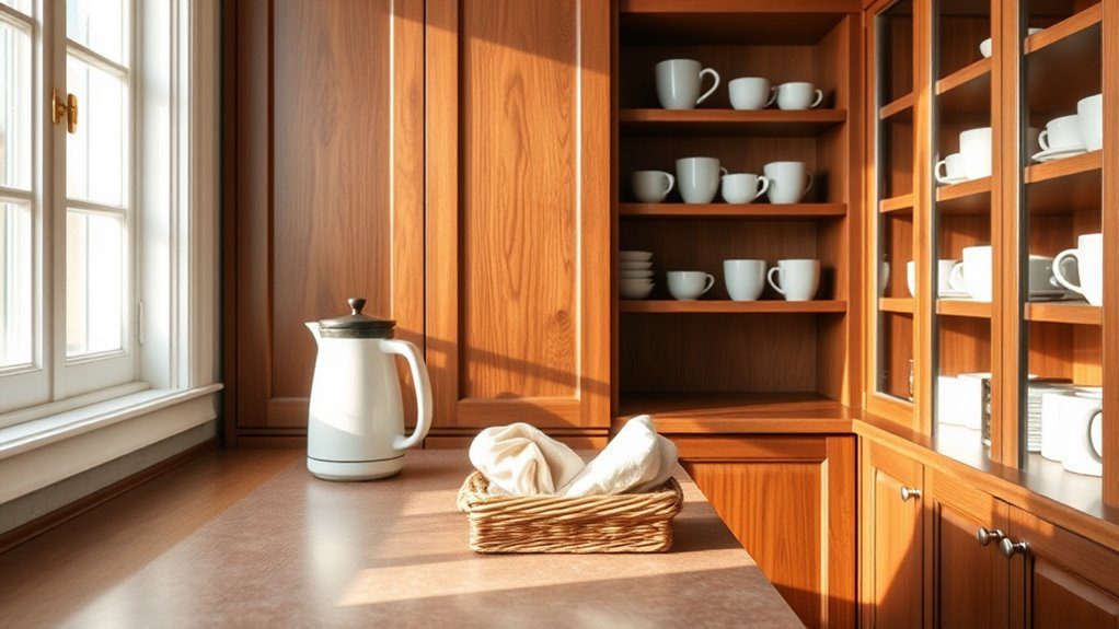 designate area in pantry