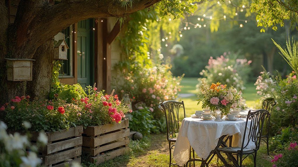 rustic vintage garden decor