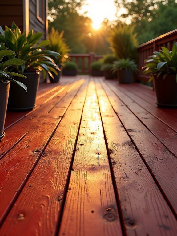 bold red outdoor elegance