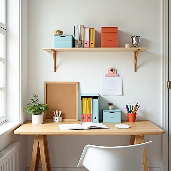 colorful organizational tools enhance productivity