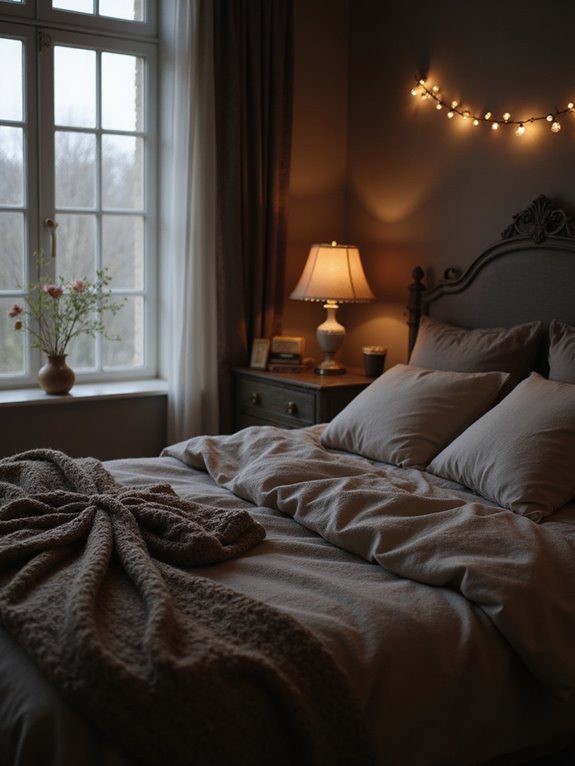 cozy luxurious bedding layers