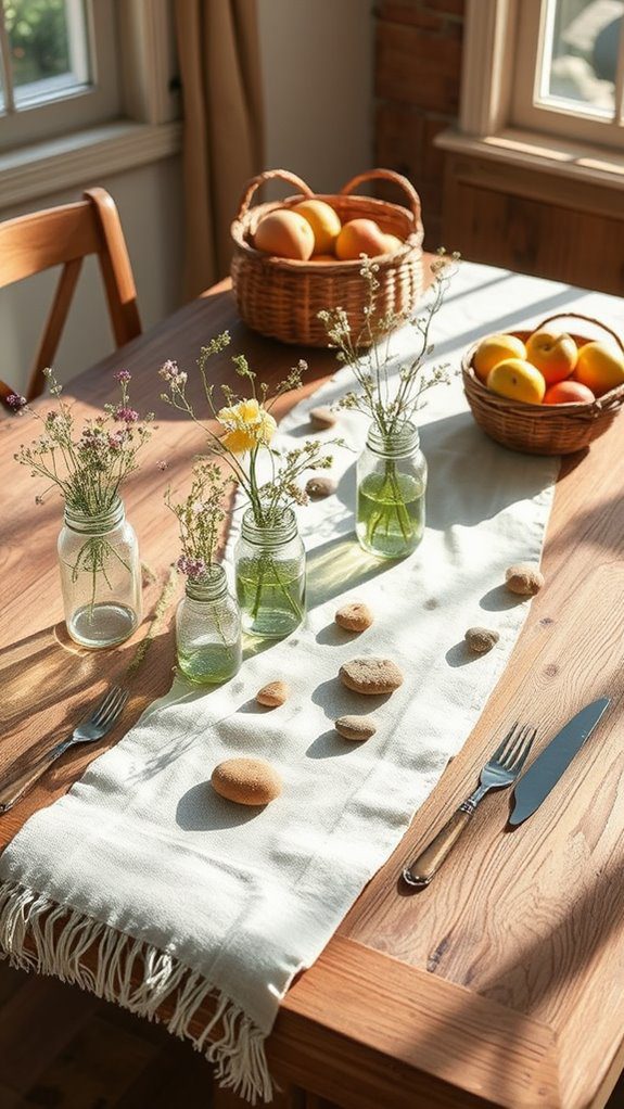 earthy organic tactile elements