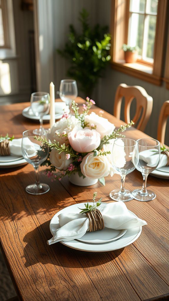 eco friendly table decor accessory