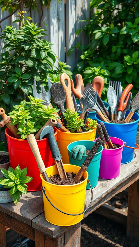 gardening tools storage solution