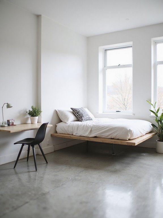 luxurious minimalist loft design