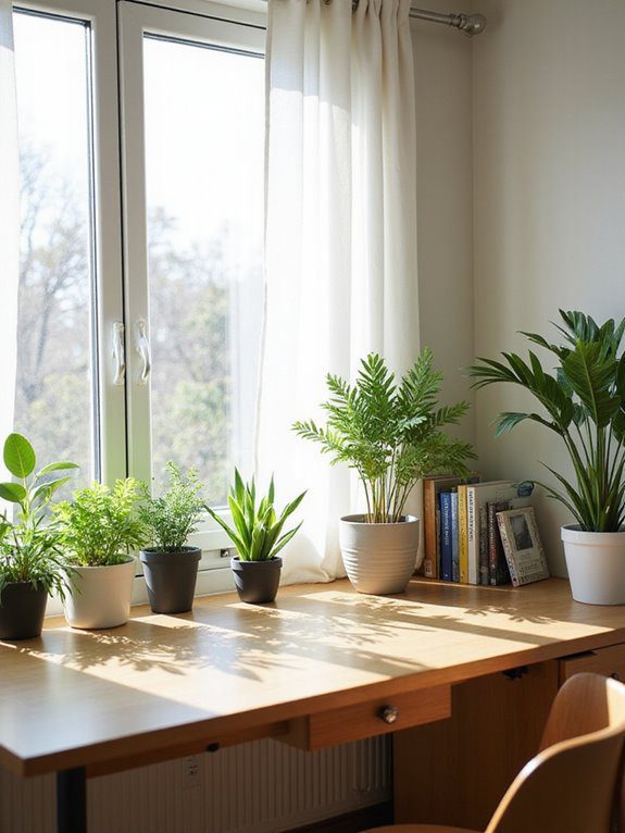 nature inspired productive workspace
