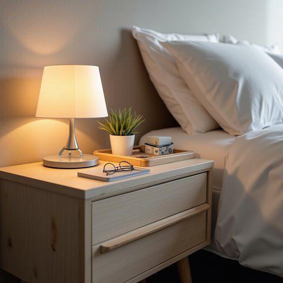 optimize nightstand storage solutions