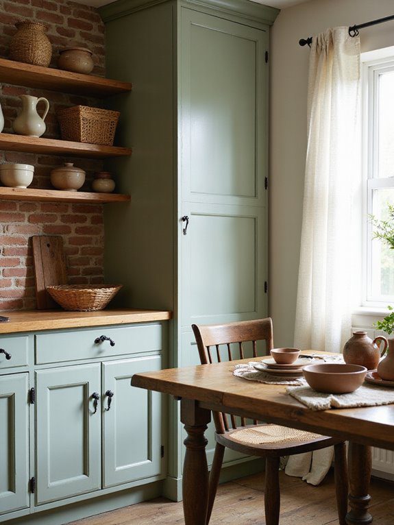 rustic painted cabinet charm