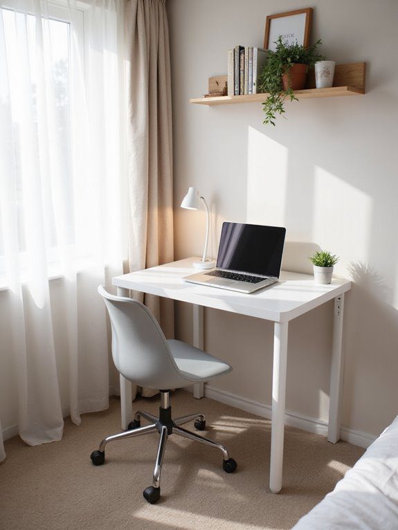 sleek contemporary workspace design