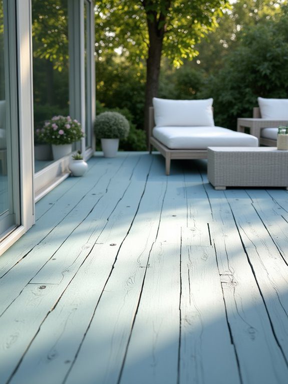 stylish outdoor color retreat