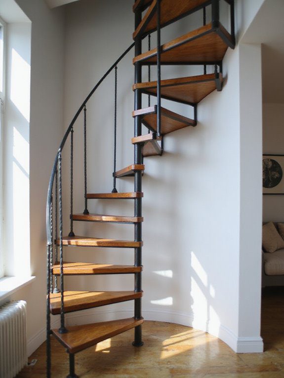 stylish space saving staircase design