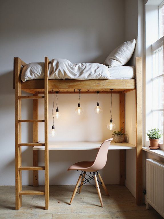 versatile space saving loft bed