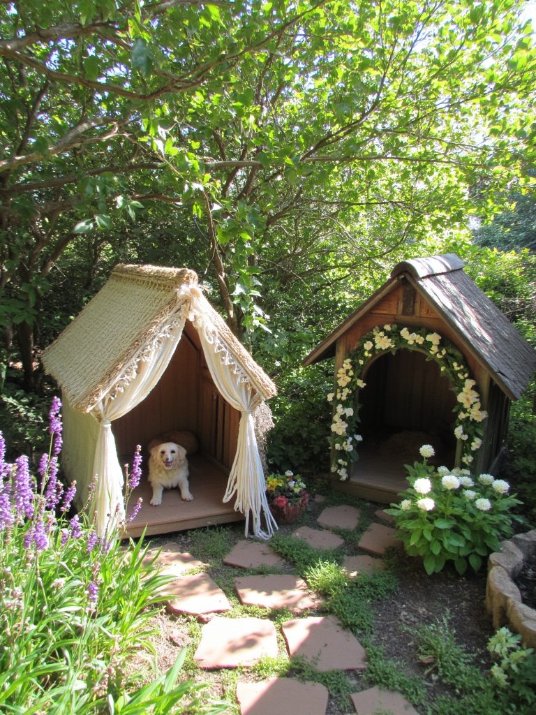 Boho and cottageinspired dog kennels 0001