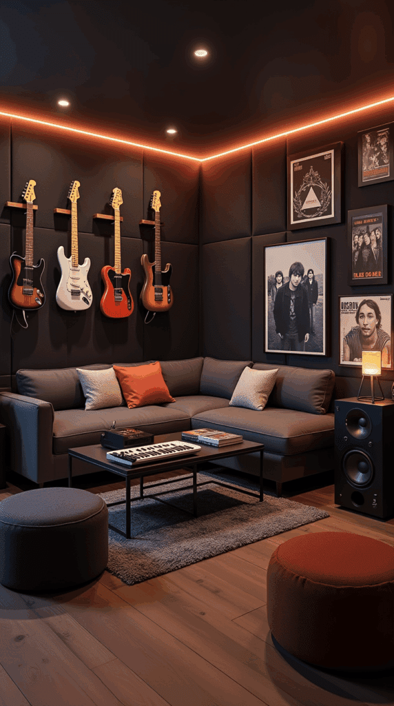 Jam out with a music theme