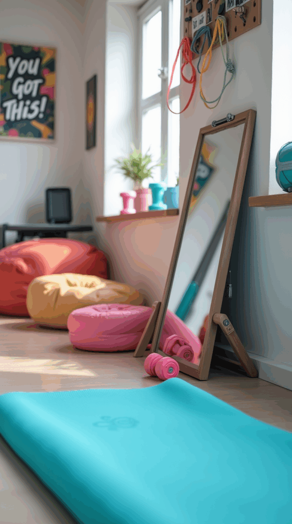 Make room for a mini gym