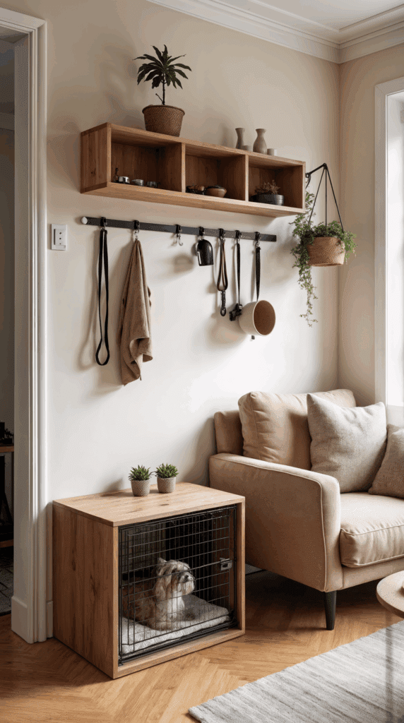 Space saving dog kennel solutions for small homes