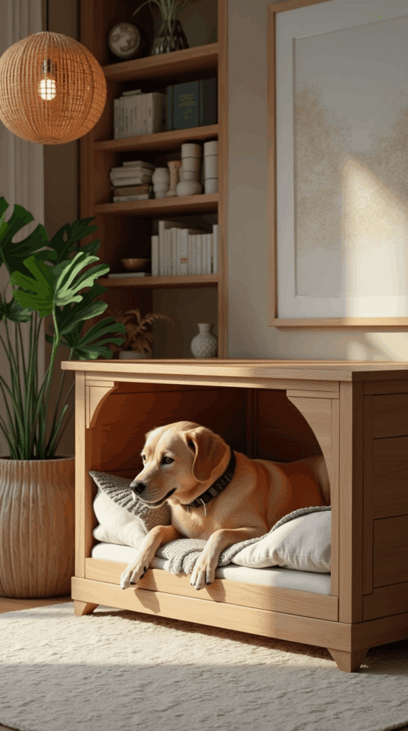 Stylish indoor dog kennels