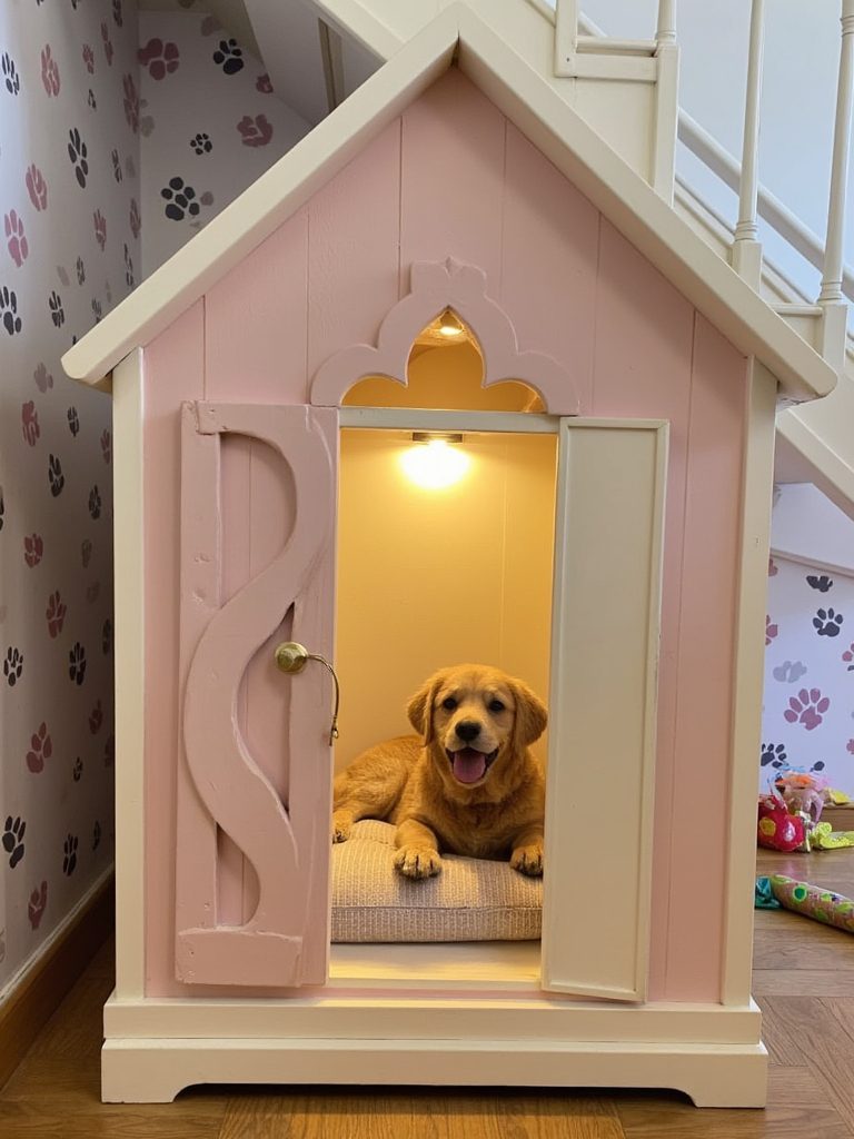 Understairs dog kennel hideaways 0001