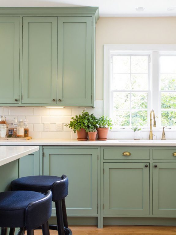 accent colors for sage green