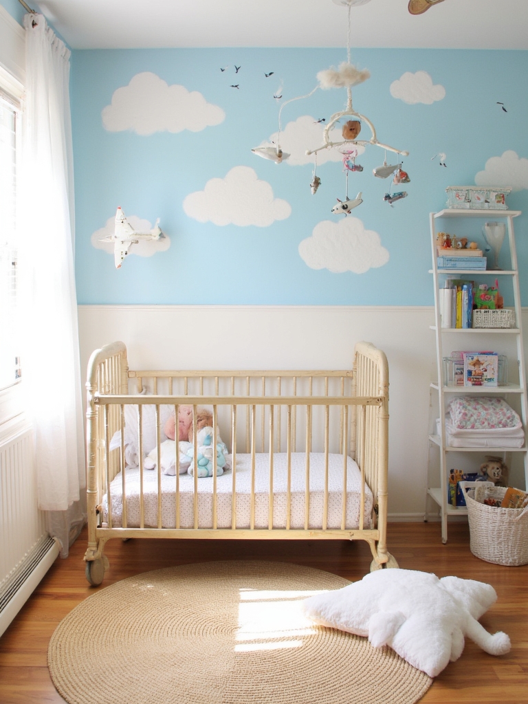 airplane themed nursery decor