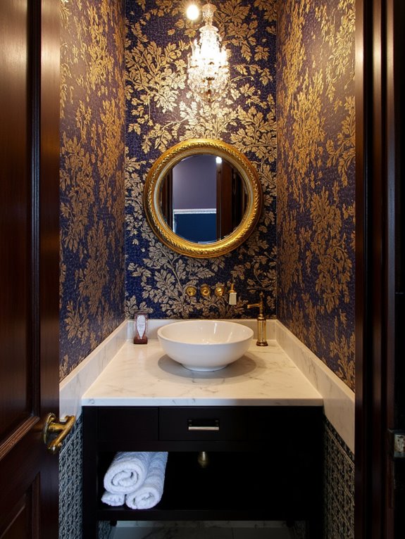 bold wallpaper transforms spaces