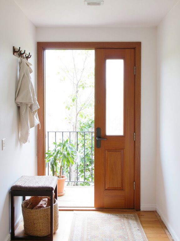 bright inviting energy efficient entryway