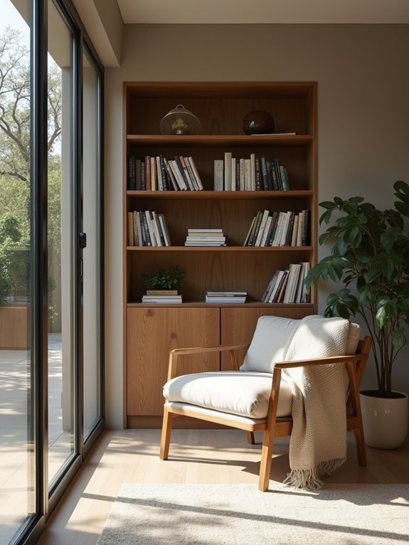bright modern reading oasis