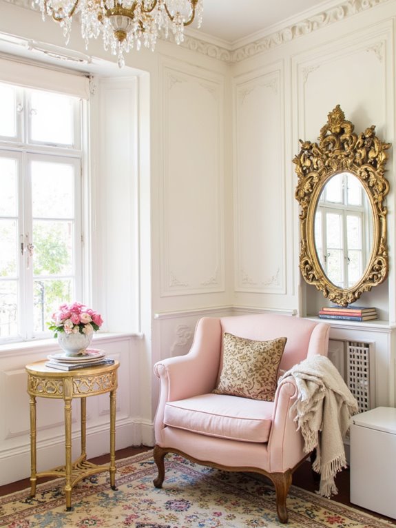chic vintage elegance and warmth