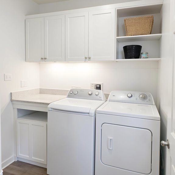 concealed appliances organized space