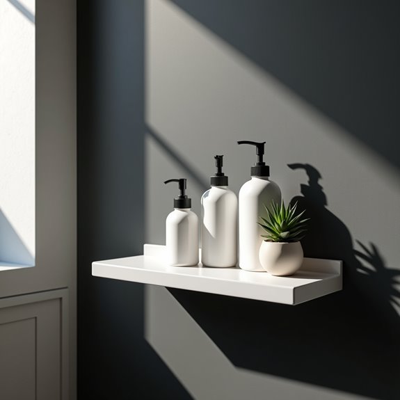 contrast enhances bathroom design
