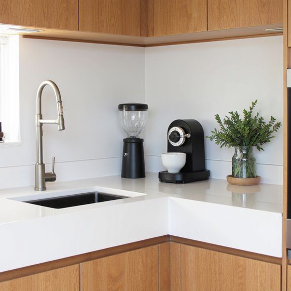 convenient coffee bar upgrade